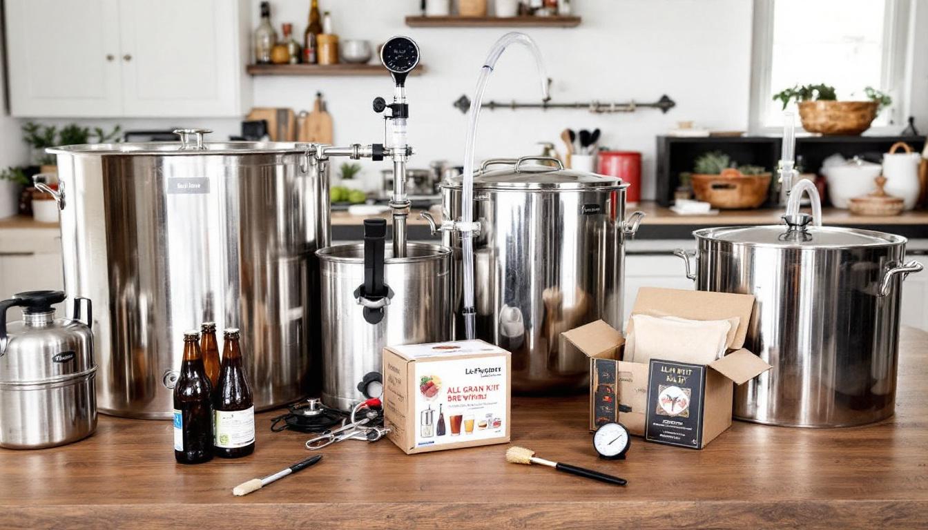 découvrez les différences entre le brassage tout-grain et l'utilisation d'un kit pour faire votre propre bière à la maison. comparez les avantages, les inconvénients et trouvez la méthode la mieux adaptée à vos envies de brasseur amateur !