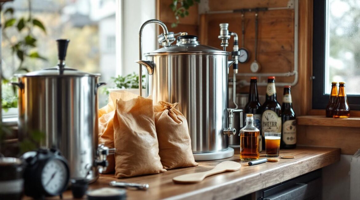apprenez quels équipements et ustensiles sont indispensables pour brasser votre propre bière à la maison. découvrez la liste du matériel pour réussir chaque étape!