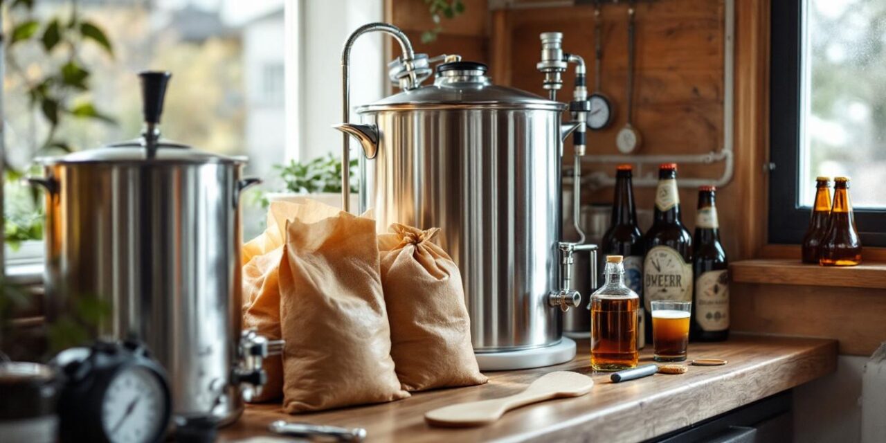 apprenez quels équipements et ustensiles sont indispensables pour brasser votre propre bière à la maison. découvrez la liste du matériel pour réussir chaque étape!