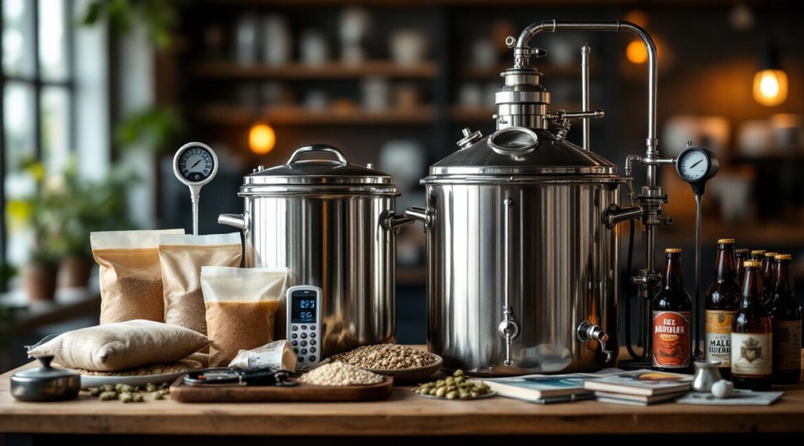 découvrez les équipements indispensables pour réussir votre brassage maison : conseils pour choisir le meilleur matériel, astuces pour débutants et passionnés de bière artisanale.